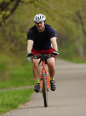  Lee at end of ride